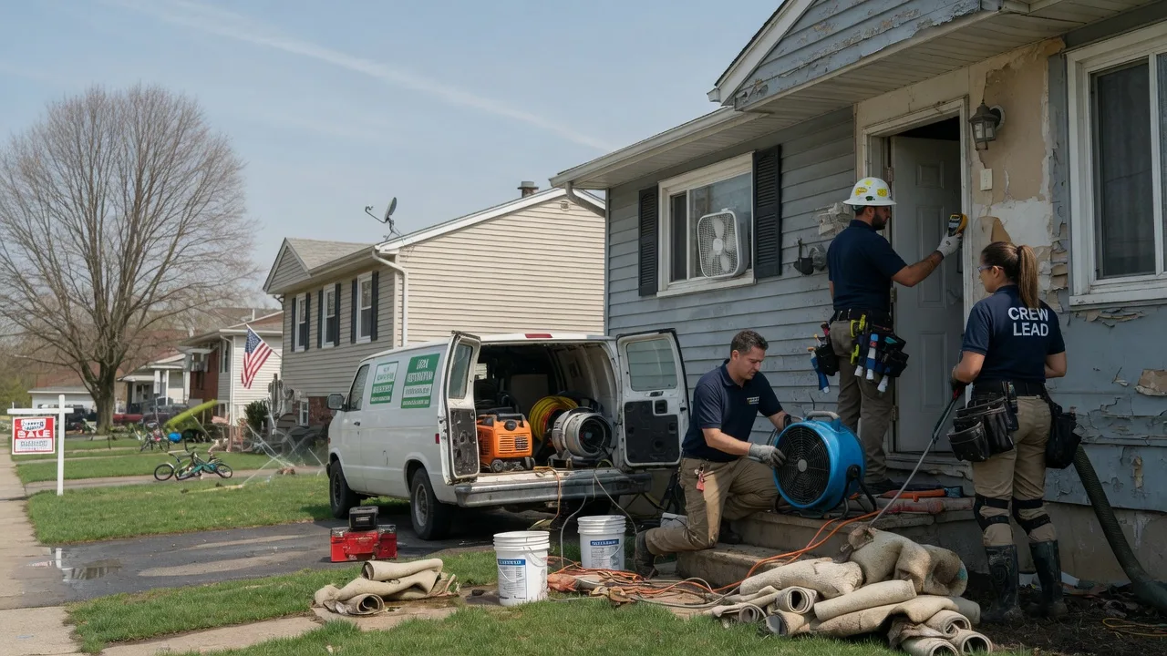 Flood Cleanup in Frenchville, ME near me