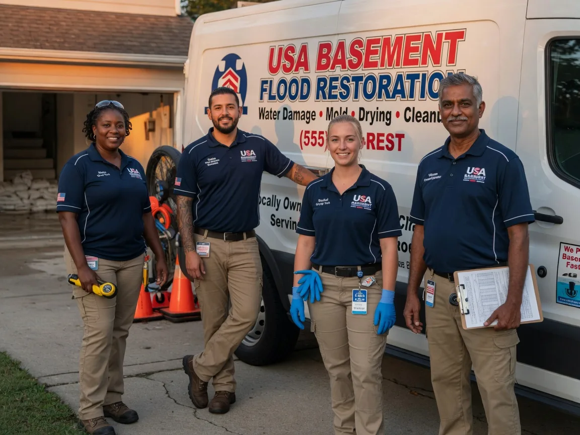 Basement Flood Cleanup company in Frenchville, ME